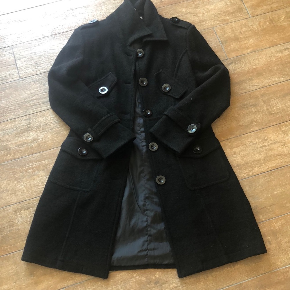 Bolbou black USA size medium coat pea coat